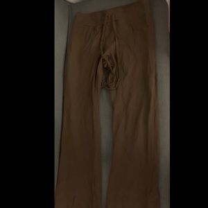 brown brandy melville sweatpants